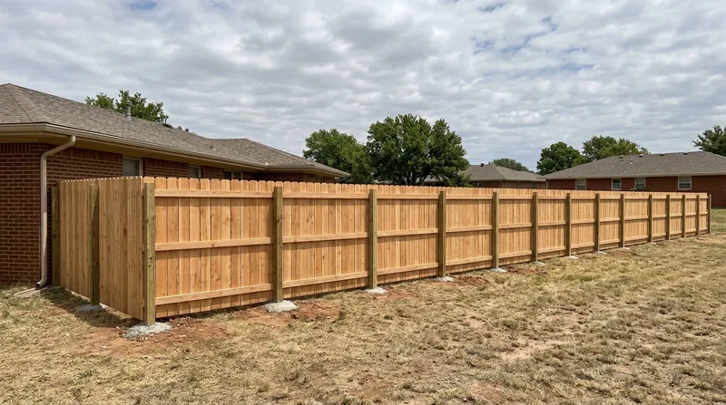 Wood & Privacy Fence Installation Wichita