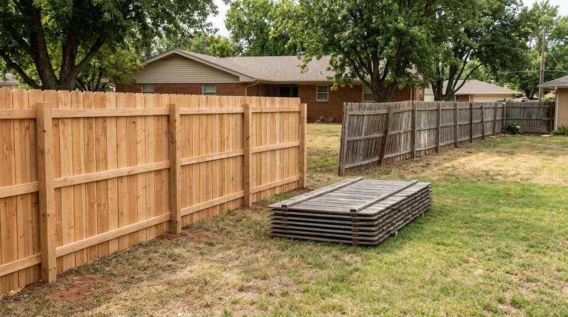 Fence Replacement & Removal Wichita